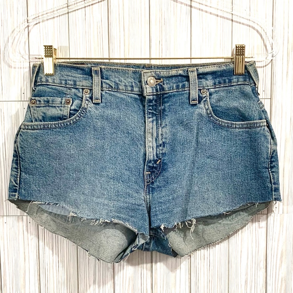 Levi’s 505 Reworked Denim Shorts